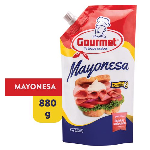 Mayonesa Gourmet Con Omega 3- 880gr