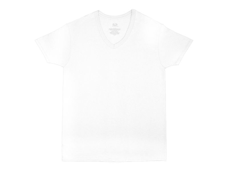 Camiseta-Marca-Fruit-Of-The-Loom-Cuello-V-Color-Blanco-2-Pack-Talla-XL-3-33077