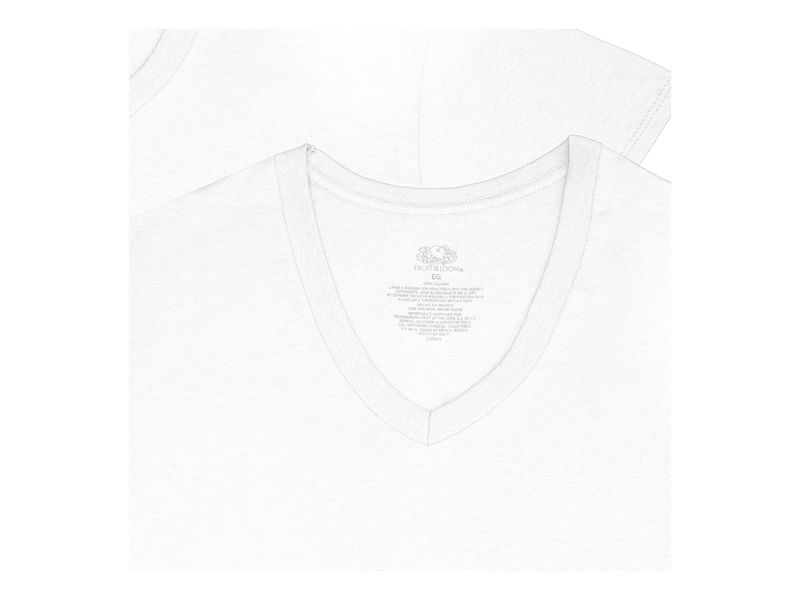 Camiseta-Marca-Fruit-Of-The-Loom-Cuello-V-Color-Blanco-2-Pack-Talla-XL-4-33077