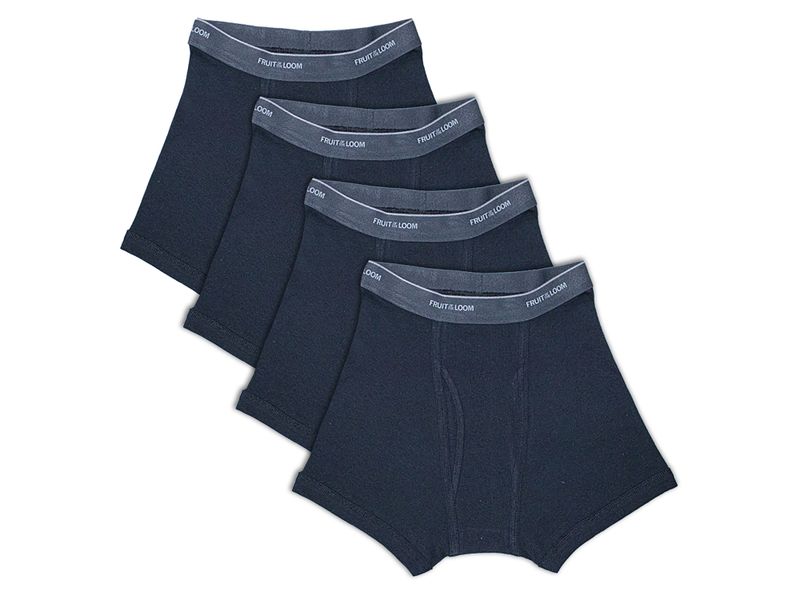 Boxer-Marca-Fruit-Of-The-Loom-Ajustado-Corto-Color-Negro-4-Pack-Talla-L-2-33079