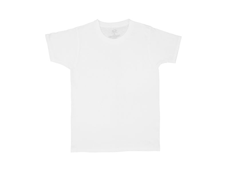 Camiseta-Marca-Fruit-Of-The-Loom-para-Ni-o-Color-Blanco-Talla-XL-3-33075