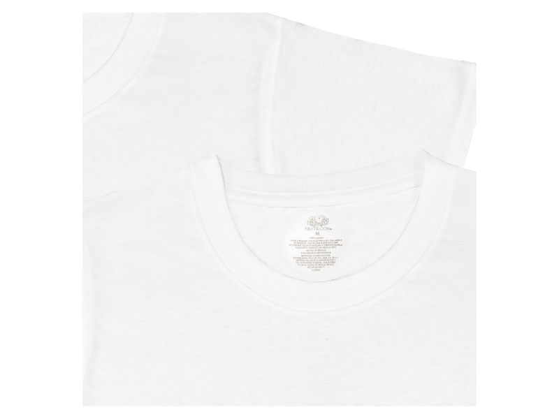 Camiseta-Marca-Fruit-Of-The-Loom-Cuello-Redondo-Color-Blanco-2-Pack-Talla-M-4-33083