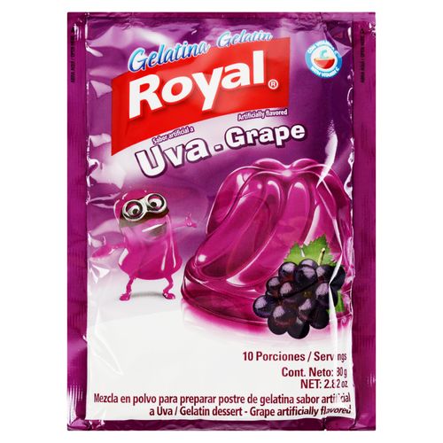 Gelatina Royal Sabor Uva - 80g