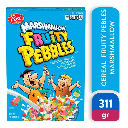 Cereal Post Fruity Pebles Marshmallow - 311g
