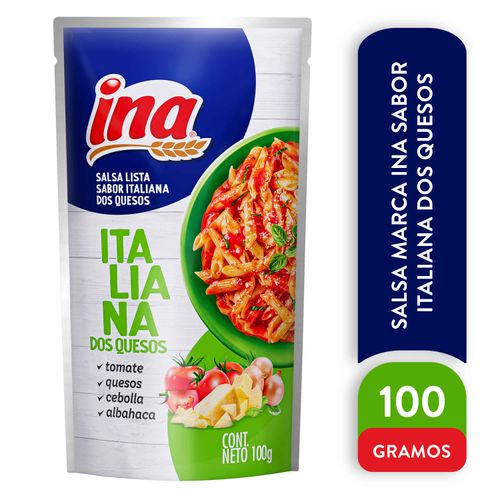 Salsa Ina Dos Quesos 100 Gr