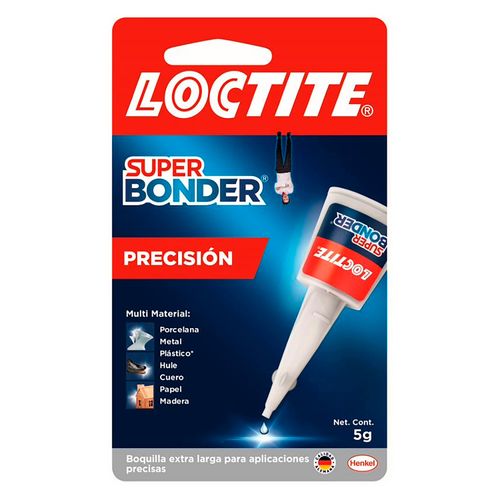 Pegamento Instantáneo Loctite Super Bonder Precisión - 5g