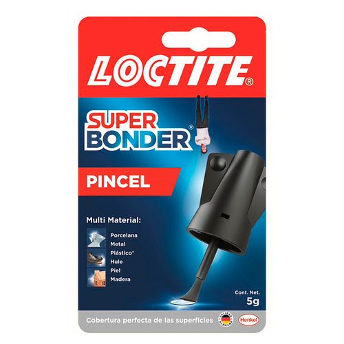 Pegamento Instantáneo Loctite Super Bonder Pincel - 5g