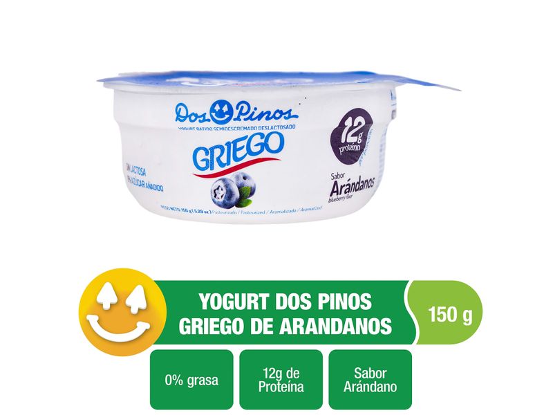 Yogurt-Marca-Dos-Pinos-Griego-Sabor-Ar-ndanos-Semidescremado-Sin-Lactosa-0-Az-car-A-adido-150g-1-23474