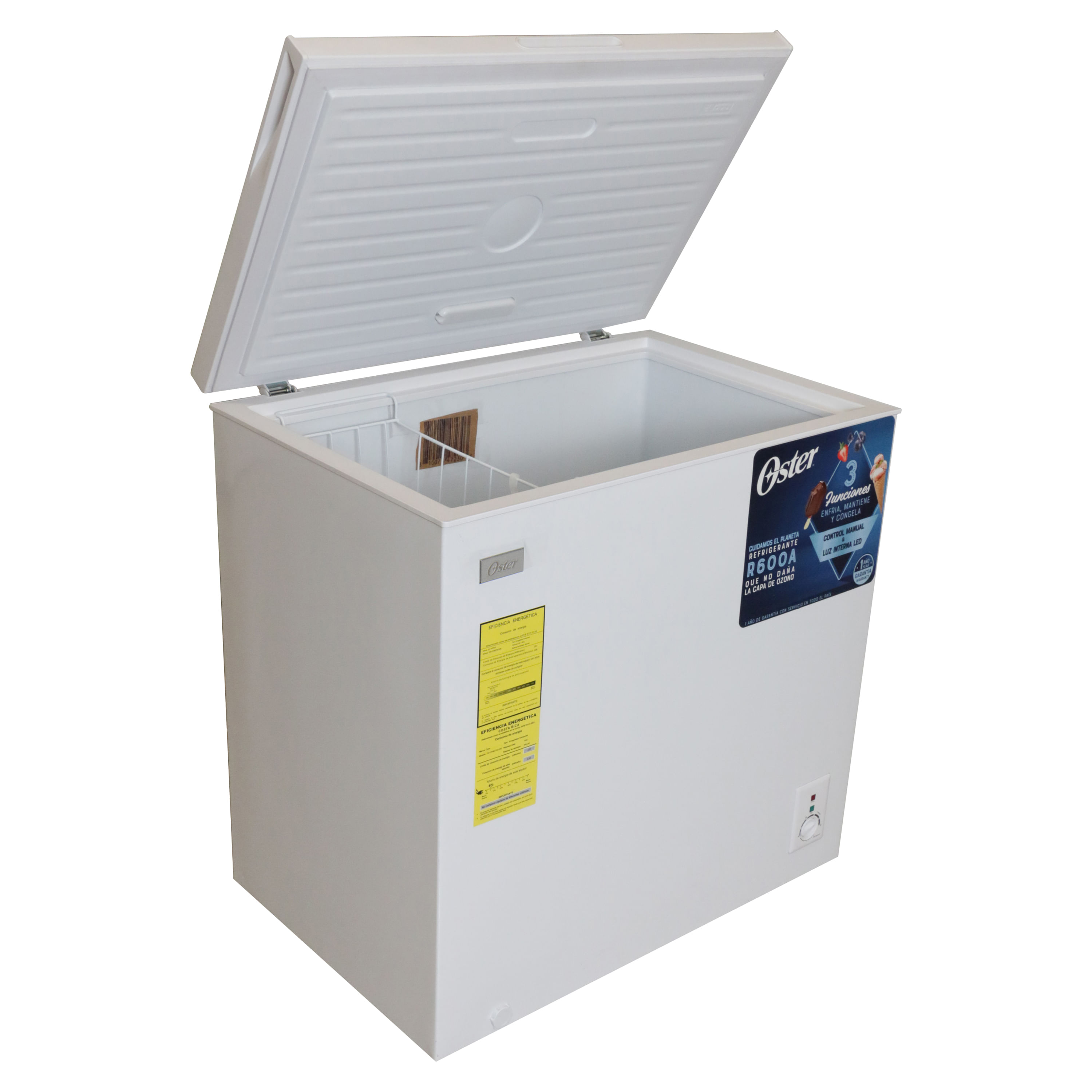 Congelador horizontal 7p3 Interior Blanco – Do it Center