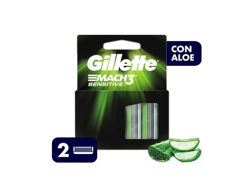 Repuestos-Para-Afeitar-Gillette-Mach3-Sensitive-2-Unidades-1-13039