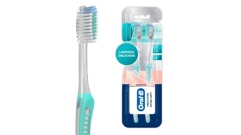 Oral-B Cepillos de dientes completos de limpieza profunda, medianos, 2  unidades