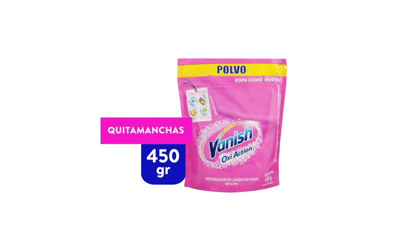 Comprar Quitamanchas Vanish Polvo Rosa -900gr