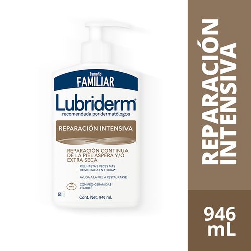 Crema Corporal Lubriderm Reparación Intensiva, Piel Áspera O Extra Seca - 946ml