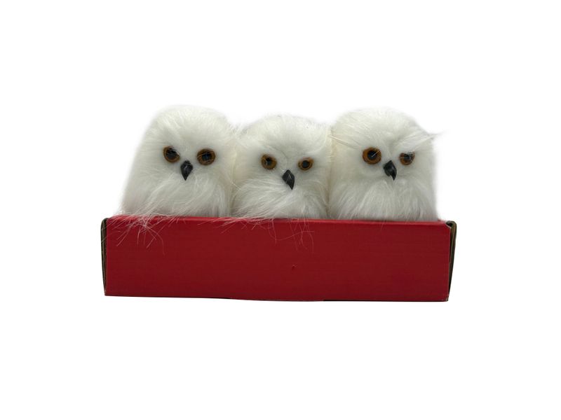 Decoraci-n-marca-Holiday-Time-lechuza-blanca-20cm-3-33376