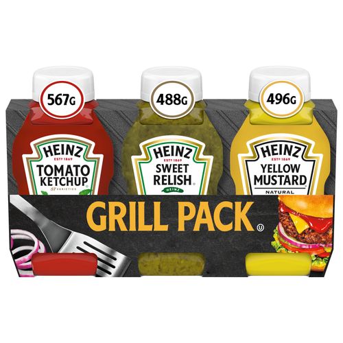 Salsa Heinz Kétchup Mostaza Pack - 1551 g