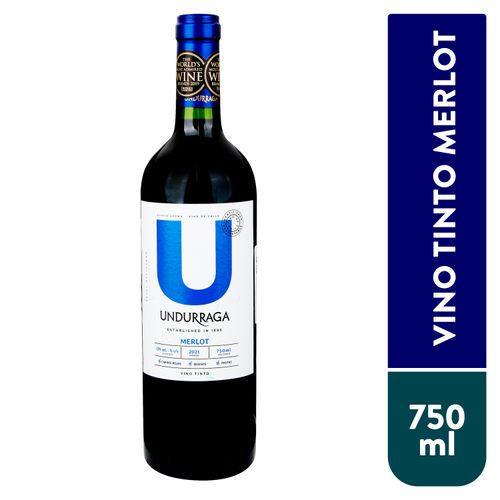 Vino Tinto Undurraga Merlot -750 ml