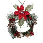 Adorno-Marca-Holiday-Time-Para-rbol-De-Navidad-Corona-Con-Pi-as-14cm-1-25552