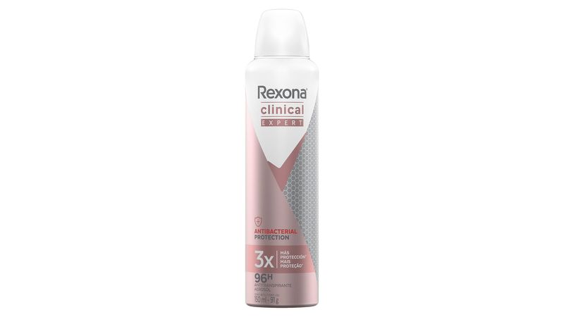 Antitranspirante Rexona Women Antibacterial + invisible en Aerosol para  Mujer 150 ml