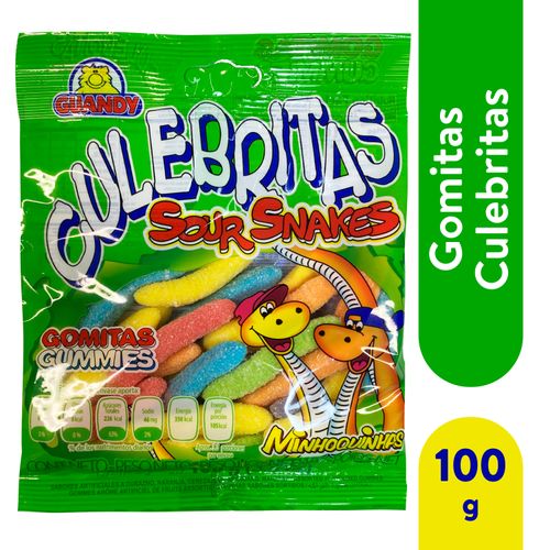 Gomitas Marca Guandy Culebritas - 100g