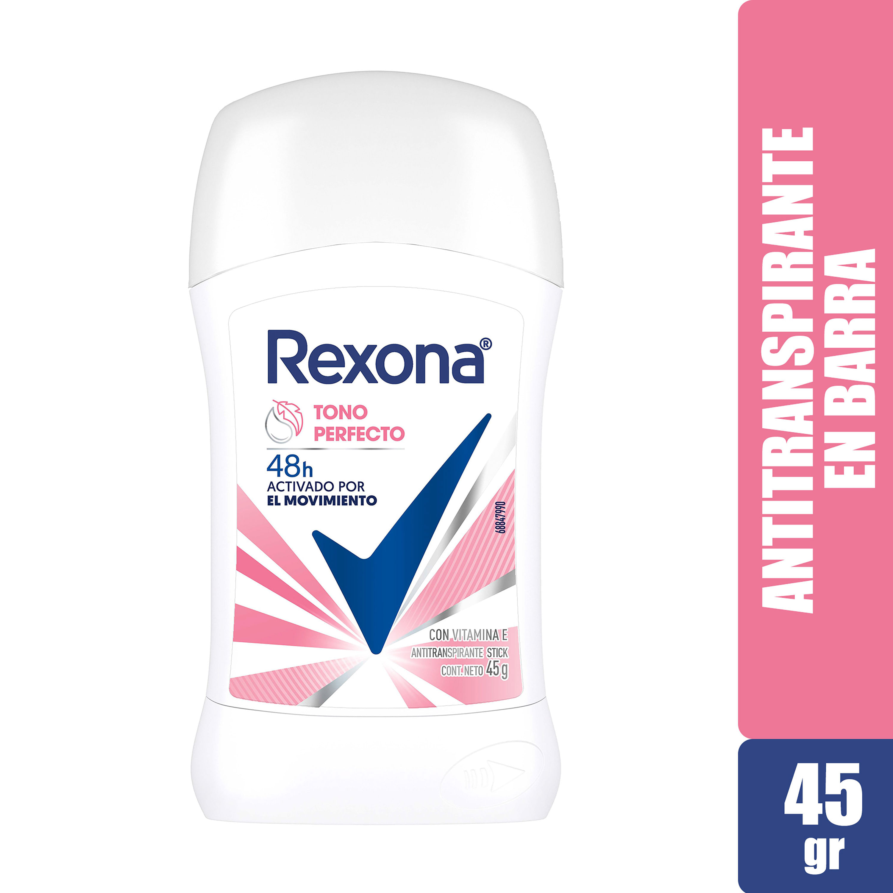 Comprar Desodorante Rexona Dama Tono Perfecto Con Vitamina E Barra - 45g
