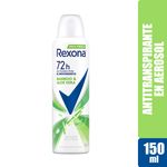 Desodorante Mujer Aerosol Rexona Bamboo & Aloe Vera 150Ml