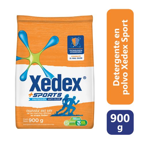 Detergente en polvo Xedex, Sport - 900g