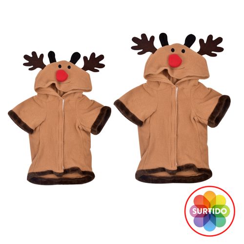 Disfraz Reno Mascotas Marca Holiday Time Pequeño o Mediano