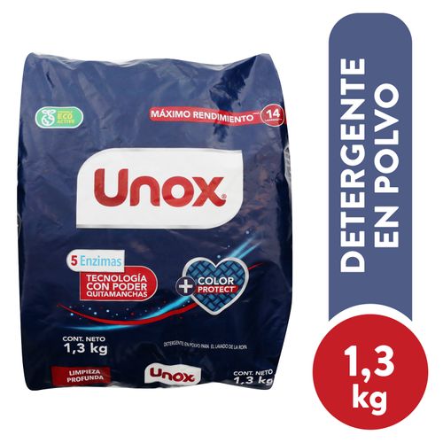 Detergente en Polvo Unox Colores - 1300gr