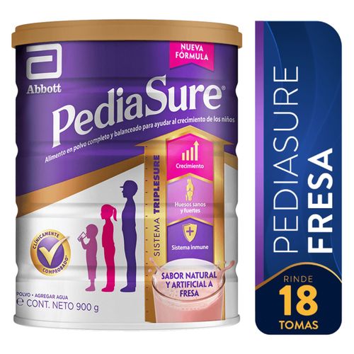 Fórmula Nutricional Pediasure® Sabor Fresa - 900g