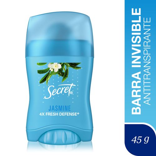 Antitranspirante Secret Barra Invisible Jasmine - 45g