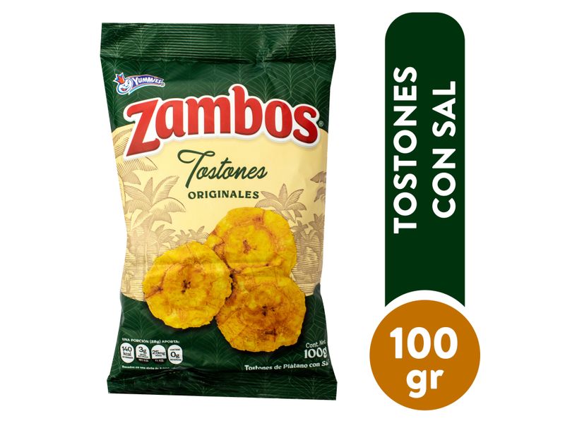 Comprar Tostones Originalles con Sal Zambos - 100gr | Walmart Honduras