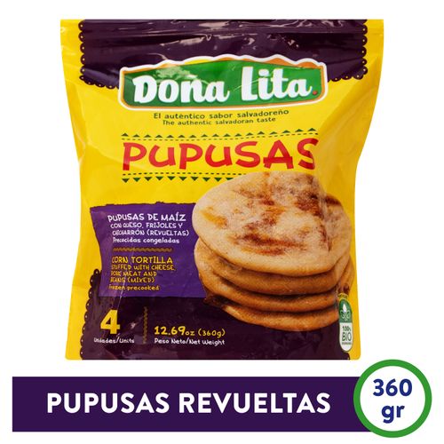 Pupusas Doña Lita Revueltas  - 360 g