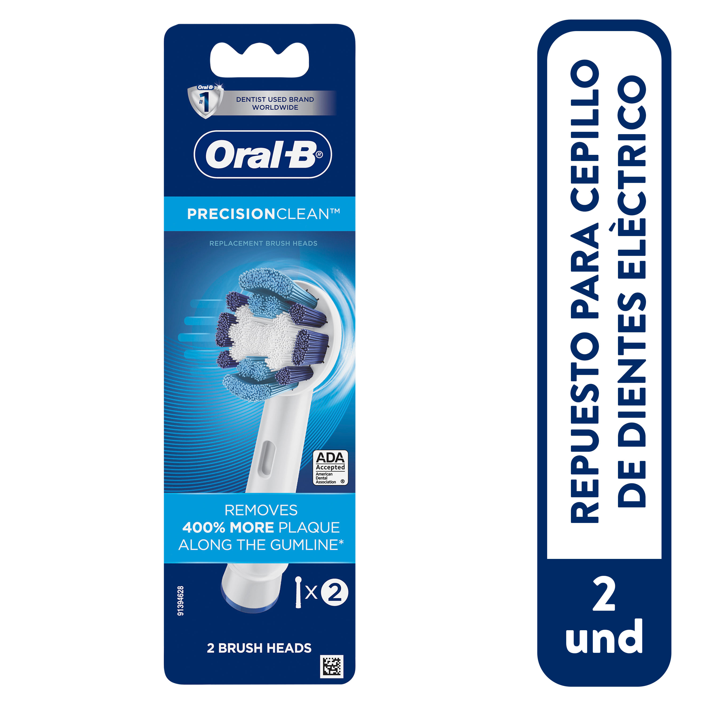 Cabezal de Repuesto para Cepillo Dental Oral-B iO9 2 Unidades