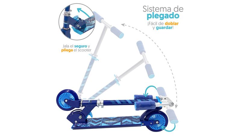 Comprar Scooter Next plegable con ruedas 120mm Walmart Guatemala