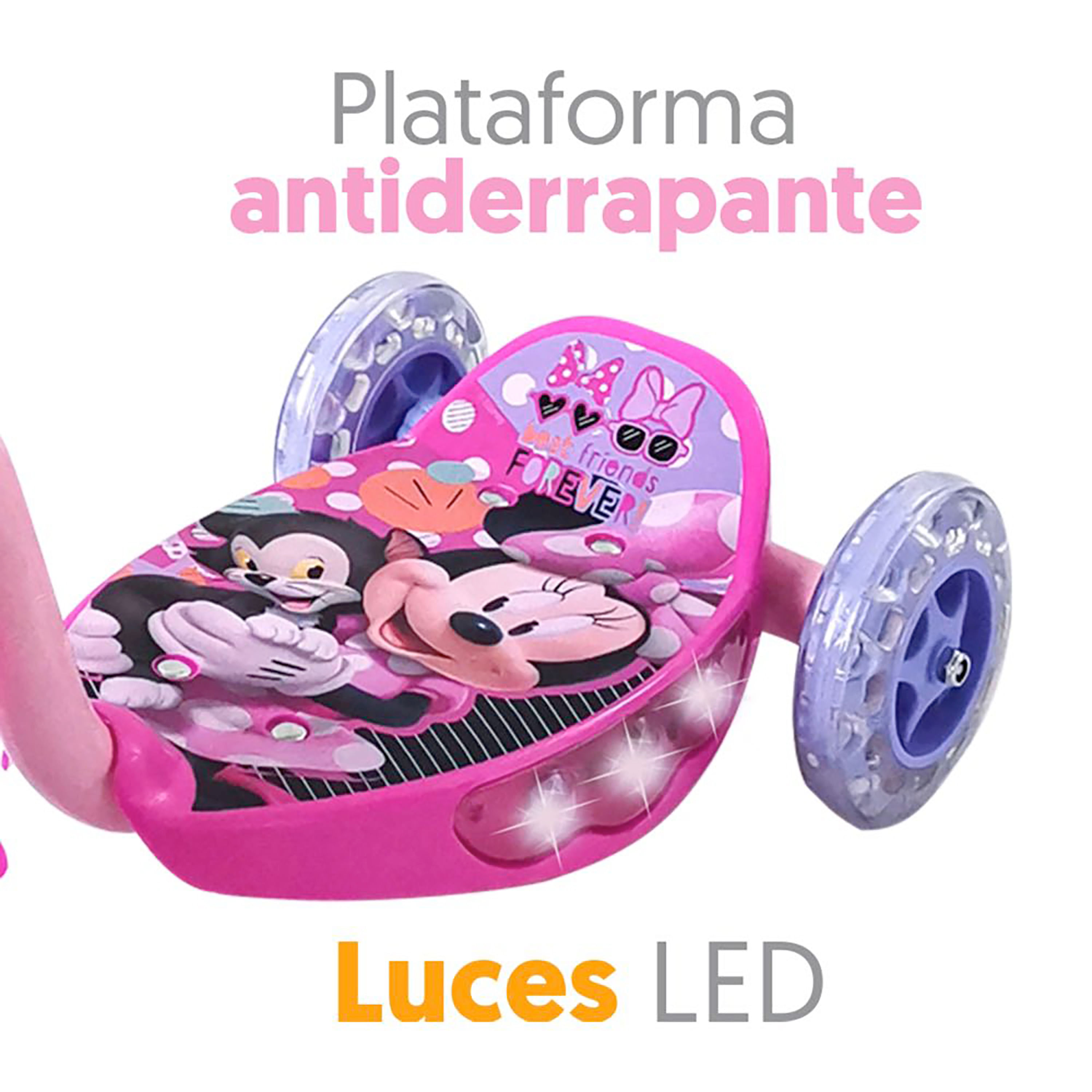 PATINETE 3 RUEDAS MINNIE MOUSE DE SAICA - JUGUETES PANRE