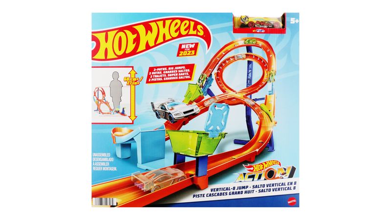 Pista hot wheels discount circuito en 8