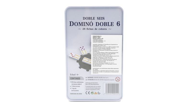 Juego Domino Supplier's PKG