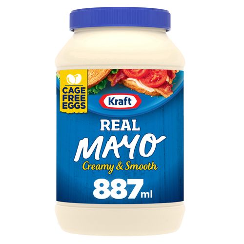 Mayonesa Kraft Real Creamy Y Smooth -887ml