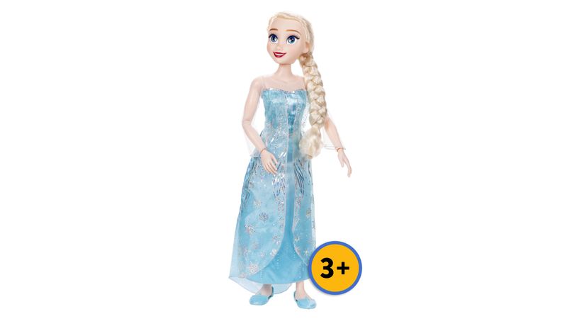 Disney Frozen - Juego de muñecas Elsa y accesorios – Paquete de juguete de  Frozen con muñeca Elsa para niñas, más accesorios, cepillo para el cabello