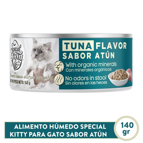 Alimento Húmedo para Gato Marca Special K Sabor  Atun 140Gr