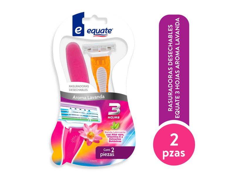 Rasuradoras-Desechables-Equate-3-Hojas-Aroma-Lavanda-2Pzas-1-32995