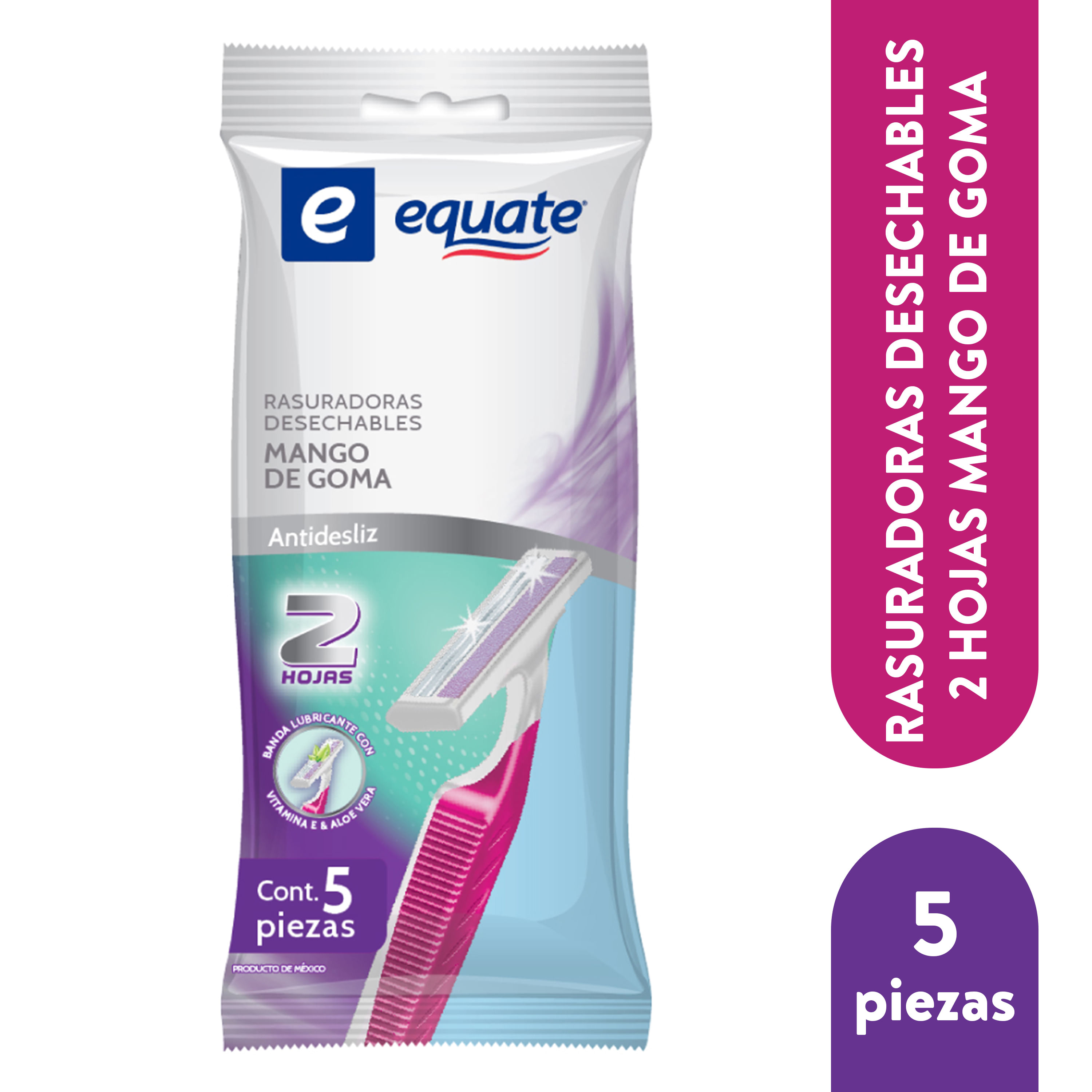 Rasuradoras-Desechables-Equate-2-Hojas-Mango-De-Goma-Antidesliz-5pzas-1-12162