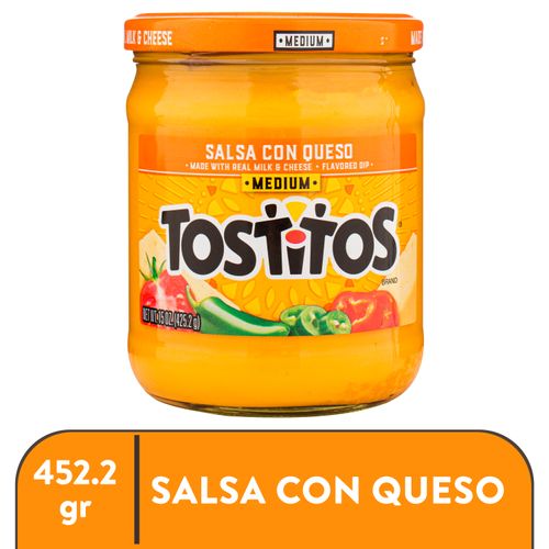 Salsa Tostitos Queso Jalapeño - 425.2 g