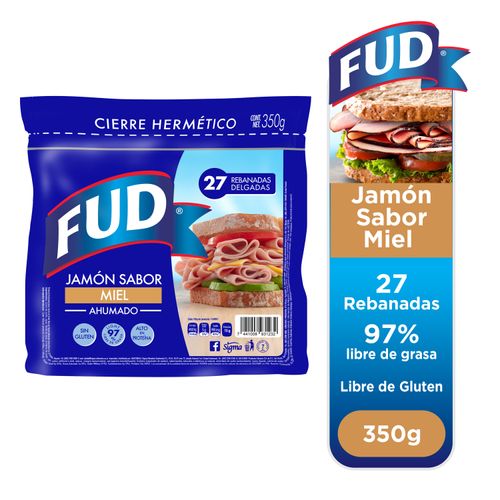 Jamon Ahumado Sabor Miel Fud - 350 gr