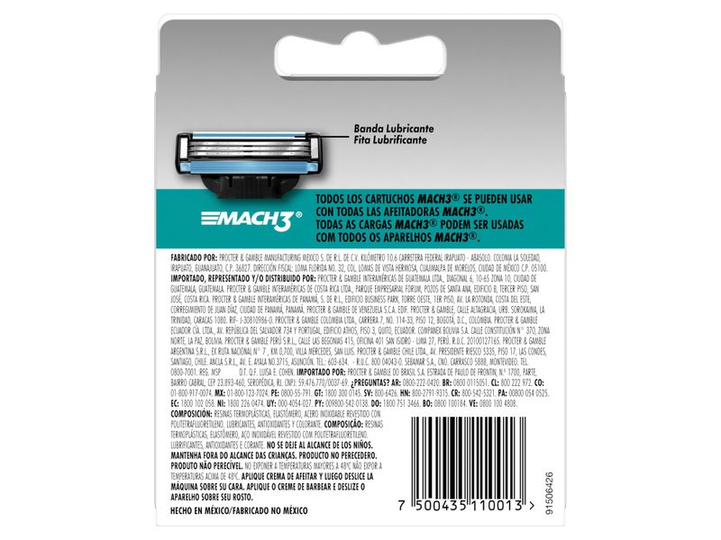 Repuestos-de-Afeitar-Gillette-Mach3-con-Hojas-m-s-Afiladas-8-Unidades-2-11164