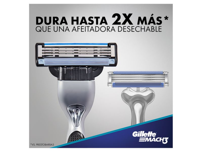 Afeitadora-Recargable-para-hombre-Gillette-Mach3-con-tres-hojas-m-s-fuertes-que-el-acero-1-unidad-5-13035