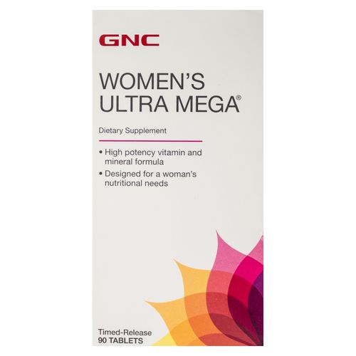 Multivitamina GNC Womens Ultramega - 90 Tabletas