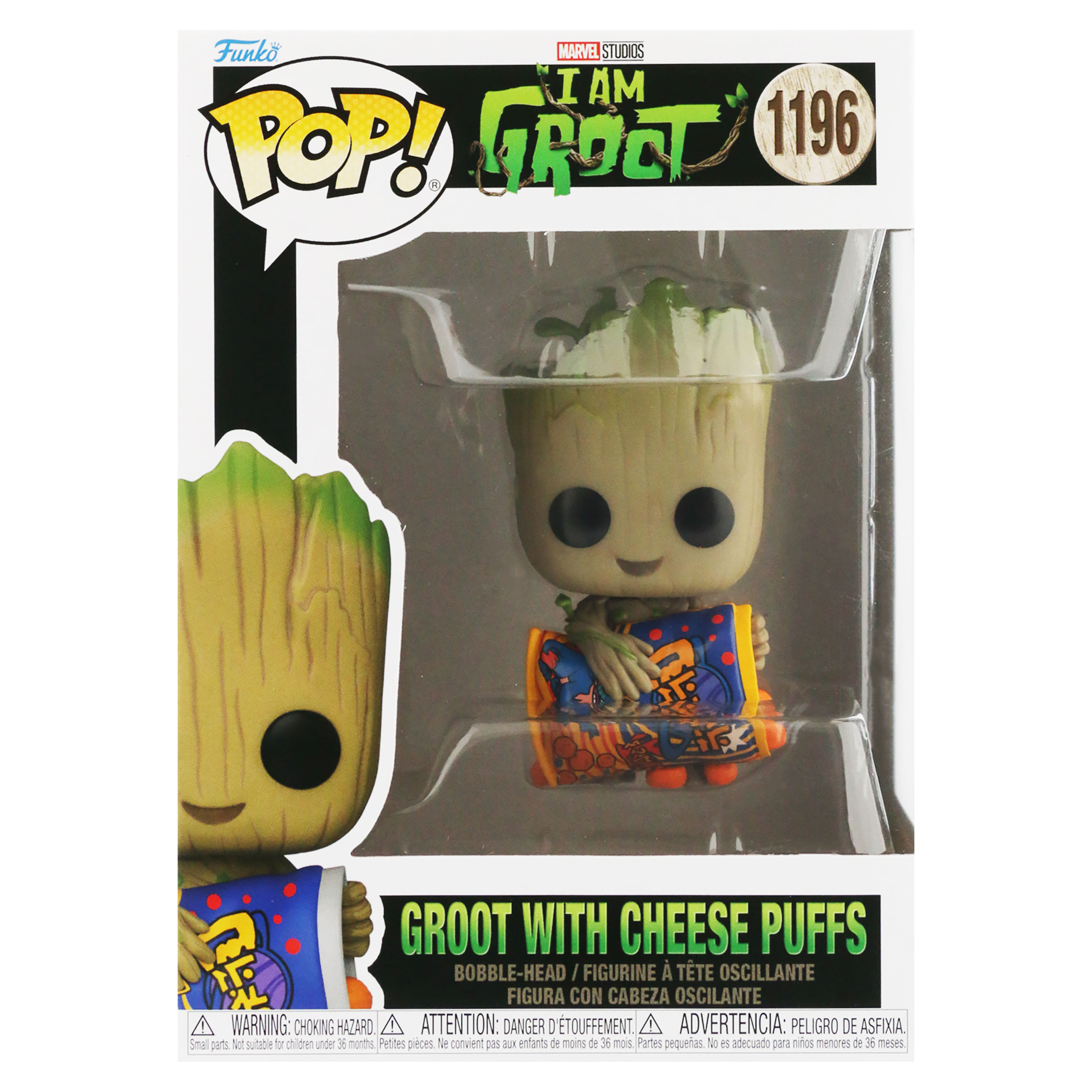 Pop! Groot with Cheese Puffs