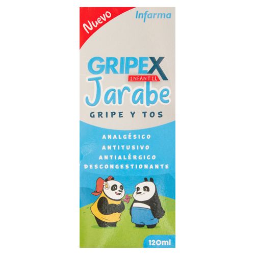 Jarabe Gripe y Tos Gripex Infantil - 120ml