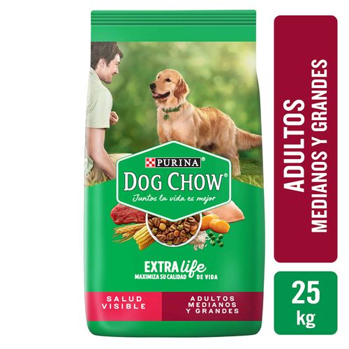 Alimento Dog Chow Perros Adultos 25000gr